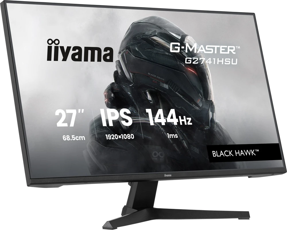 iiyama G-MASTER G2741HSU-B1 computer monitorius 68.6 cm (27") 1920 x 1080 pikselių Full HD Juodas