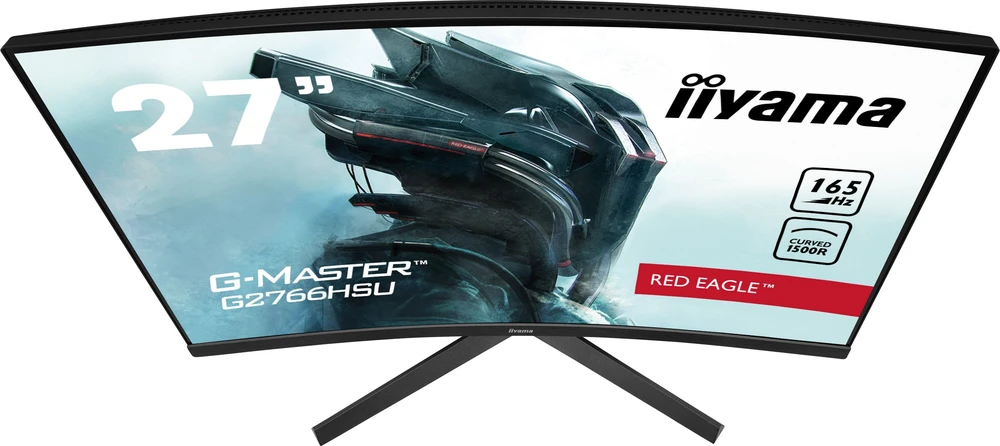 Monitorius IIYAMA G2766HSU-B1 27 colių ETE VA FHD Curved Gaming 1500R 16:9 3000:1 250cd/m2 1ms 2xHDMI