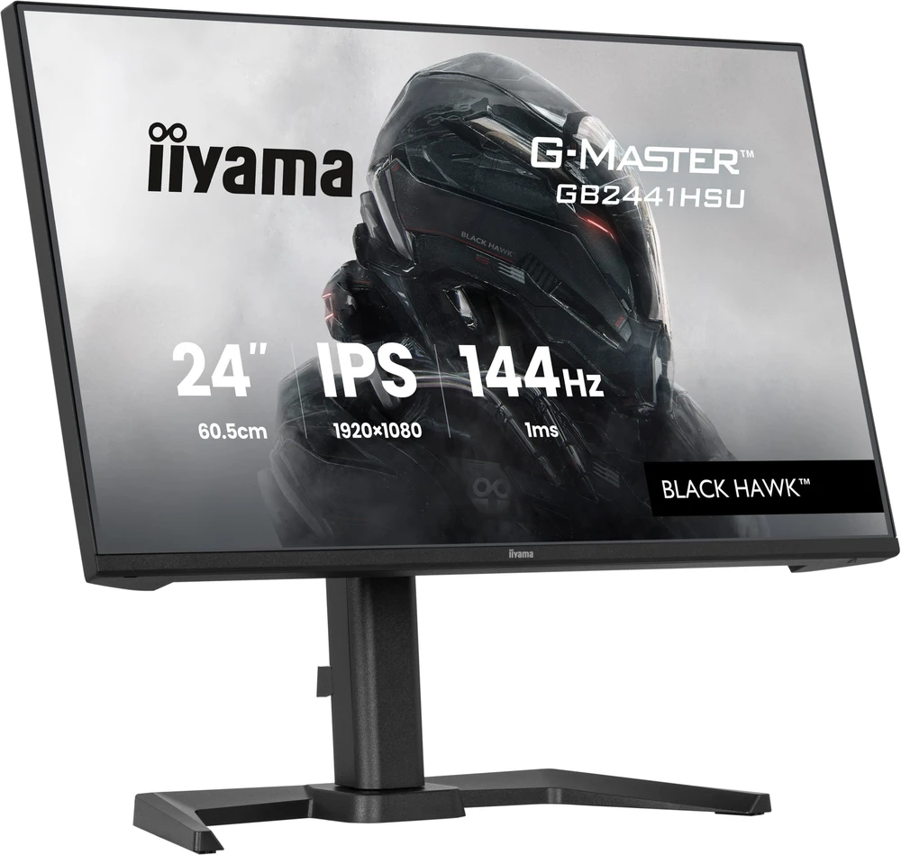 iiyama G-MASTER GB2441HSU-B1 computer monitorius 60.5 cm (23.8") 1920 x 1080 pikselių Full HD LED Juodas