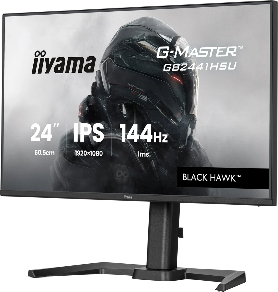 iiyama G-MASTER GB2441HSU-B1 computer monitorius 60.5 cm (23.8") 1920 x 1080 pikselių Full HD LED Juodas