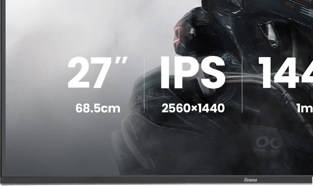 iiyama G-MASTER GB2741QSU-B1 computer monitorius 68.6 cm (27") 2560 x 1440 pikselių Juodas