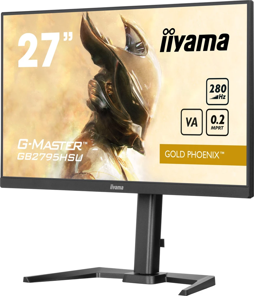 Monitorius iiyama G-Master GB2795HSU-B1 Gold Phoenix – 280 Hz | Full HD | 27'' | VA | 0,2 ms