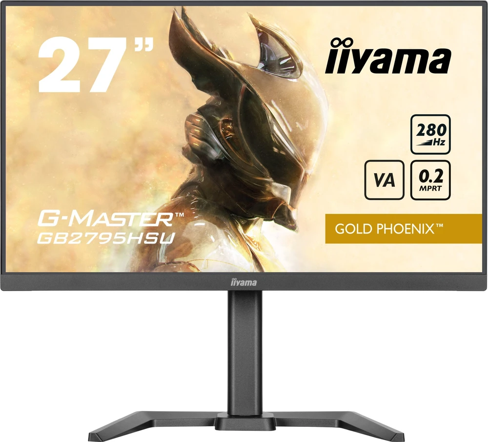 Monitorius iiyama G-Master GB2795HSU-B1 Gold Phoenix – 280 Hz | Full HD | 27'' | VA | 0,2 ms