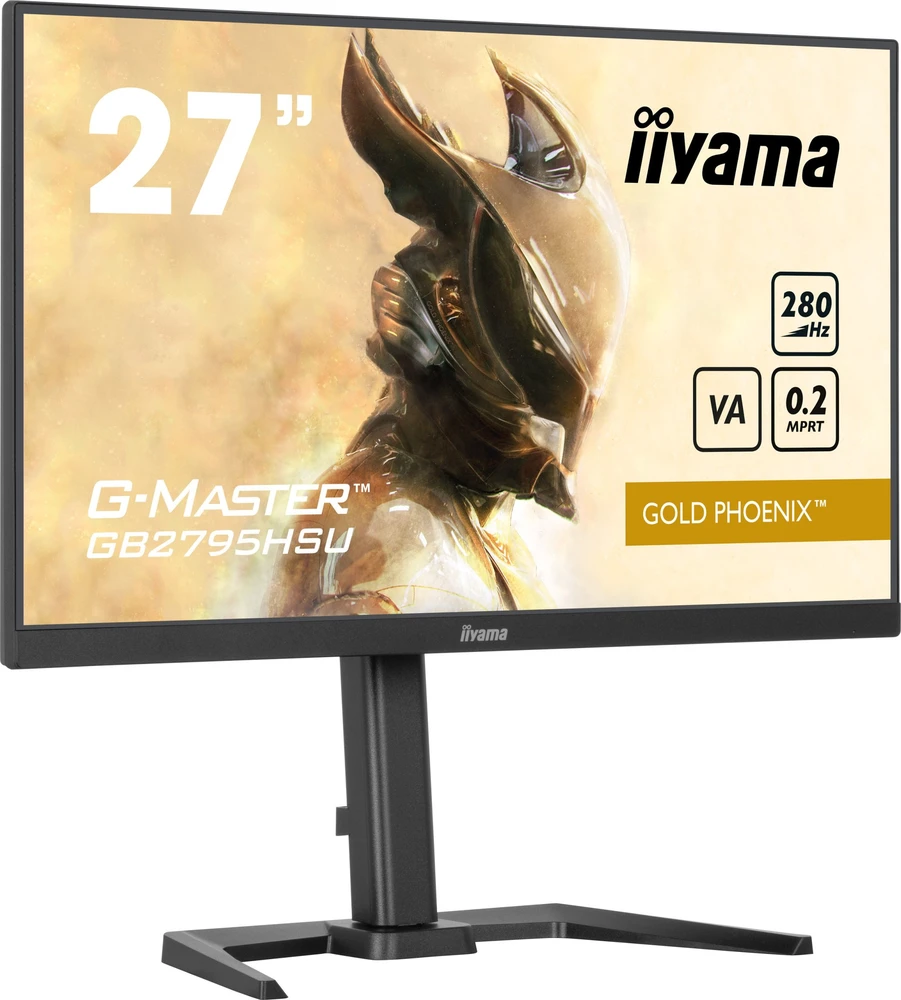Monitorius iiyama G-Master GB2795HSU-B1 Gold Phoenix – 280 Hz | Full HD | 27'' | VA | 0,2 ms