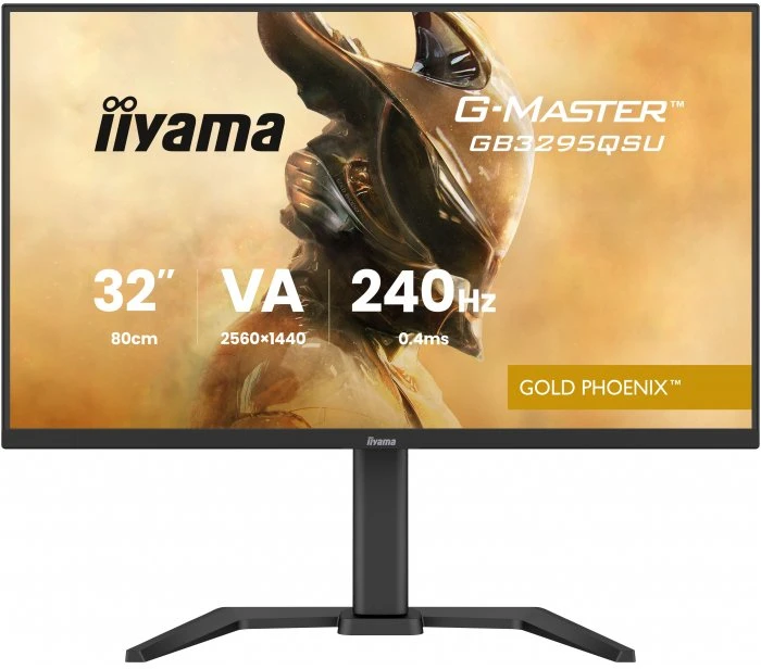 iiyama G-MASTER GB3295QSU-B1 computer monitorius 80 cm (31.5") 2560 x 1440 pikselių Quad HD LED Juodas