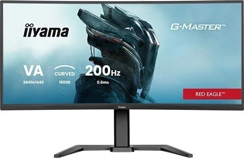 Monitorius iiyama G-Master GCB3484WQSU-B2 Raudona Eagle - 200Hz | UWQHD | 34'' | VA | 0.4ms