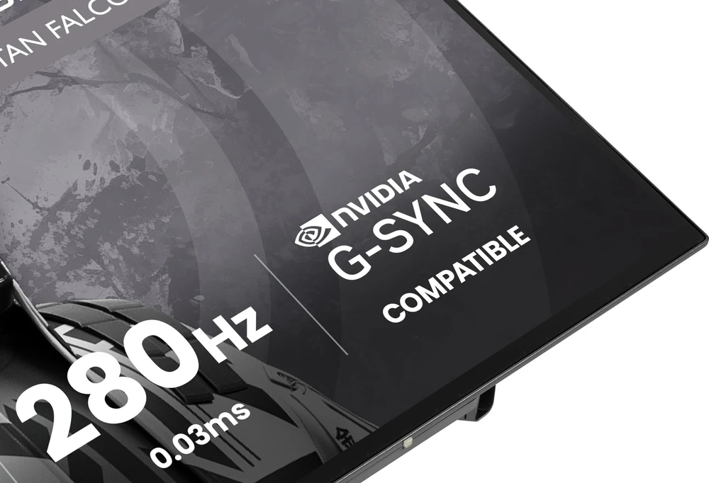 Monitorius iiyama G-Master GOB2701QSC-B1 Titan Falcon - 280Hz | QHD | WOLED | 27" | USB-C PD65W