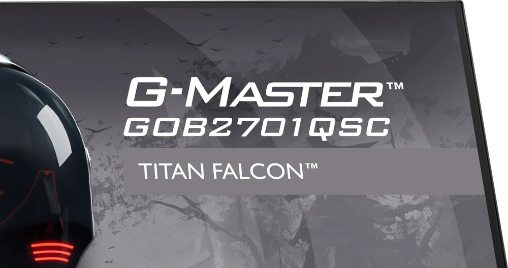 Monitorius iiyama G-Master GOB2701QSC-B1 Titan Falcon - 280Hz | QHD | WOLED | 27" | USB-C PD65W