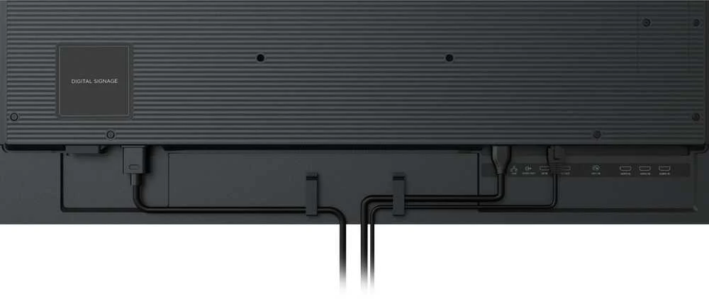 Monitorius „Iiyama LH6575UHS-B2AG“ 65 colių 4K UHD profesionalus skaitmeninis reklaminis ekranas, veikiantis visą parą, su „Android“ OS, „FailOver“ ir „Intel® SDM“ lizdu.