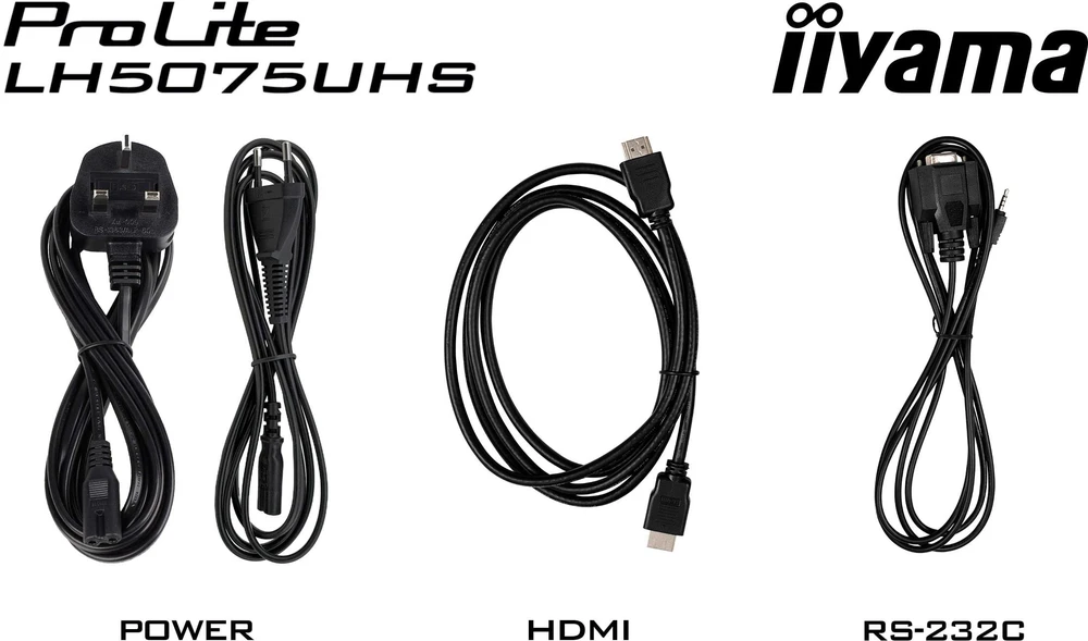 Monitorius iiyama ProLite LH5075UHS-B2AG