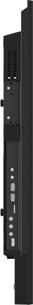 Monitorius „IIYAMA LH5575UHS-B2AG“ 55 colių 3840x2160 UHD IPS panelė, migla, 25 procentai, 500 cd/m², horizontaliai ir vertikaliai.