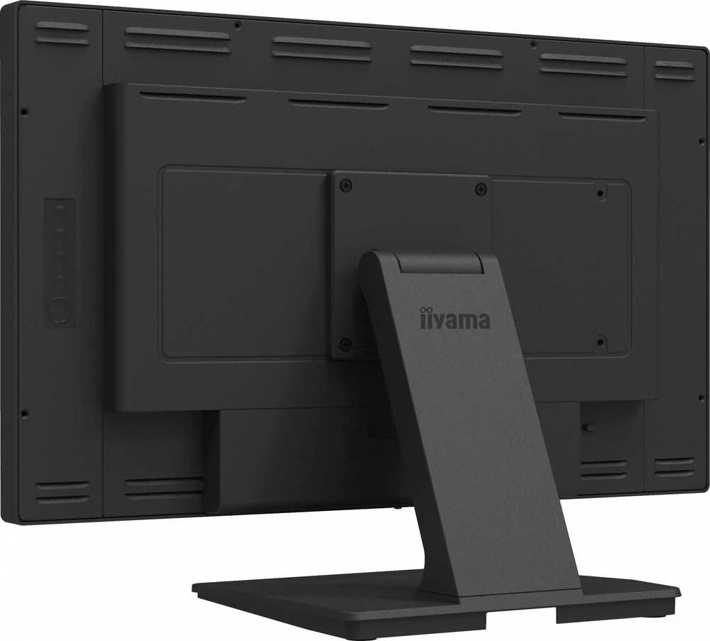 Monitorius „Iiyama PROLITE T2234MSC-B1S“ 22 colių „Full HD“ 10 taškų jutiklinis ekranas su IPS skydelio technologija, jutiklinio stiklo funkcija ir pirštų atspaudų apsaugančia danga