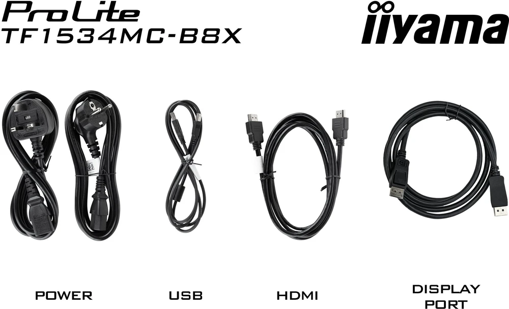 Monitorius iiyama ProLite TF1534MC-B8X