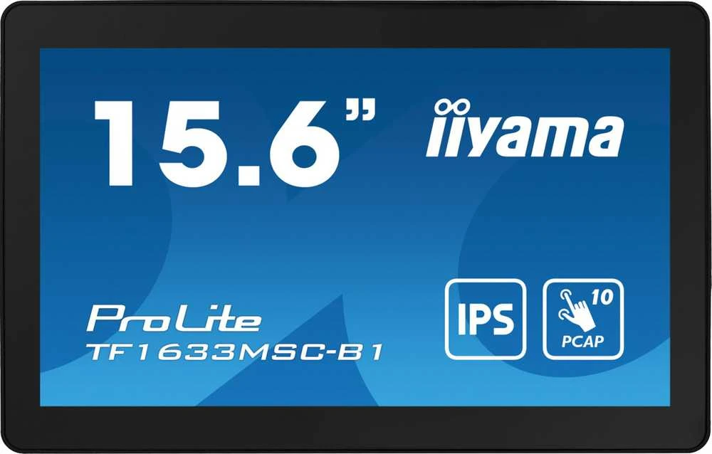 Monitorius iiyama TF1633MSC-B1-Touch 15.6" HDMI DP