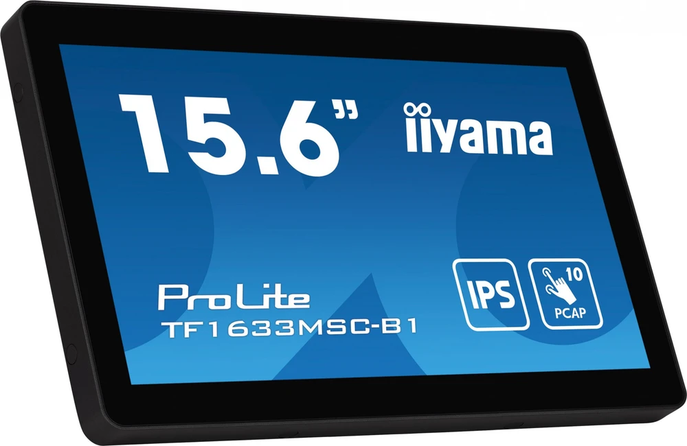 Monitorius iiyama TF1633MSC-B1-Touch 15.6" HDMI DP