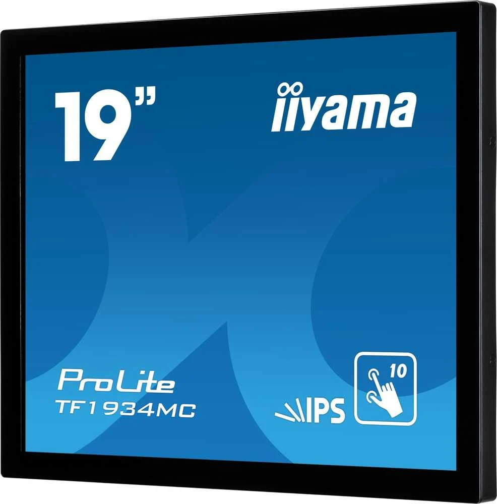 Monitorius IIYAMA 19 colių IPS 10 Point Touch 5:4 1000:1 315cd/m2 USB VGA HDMI DP Juodas