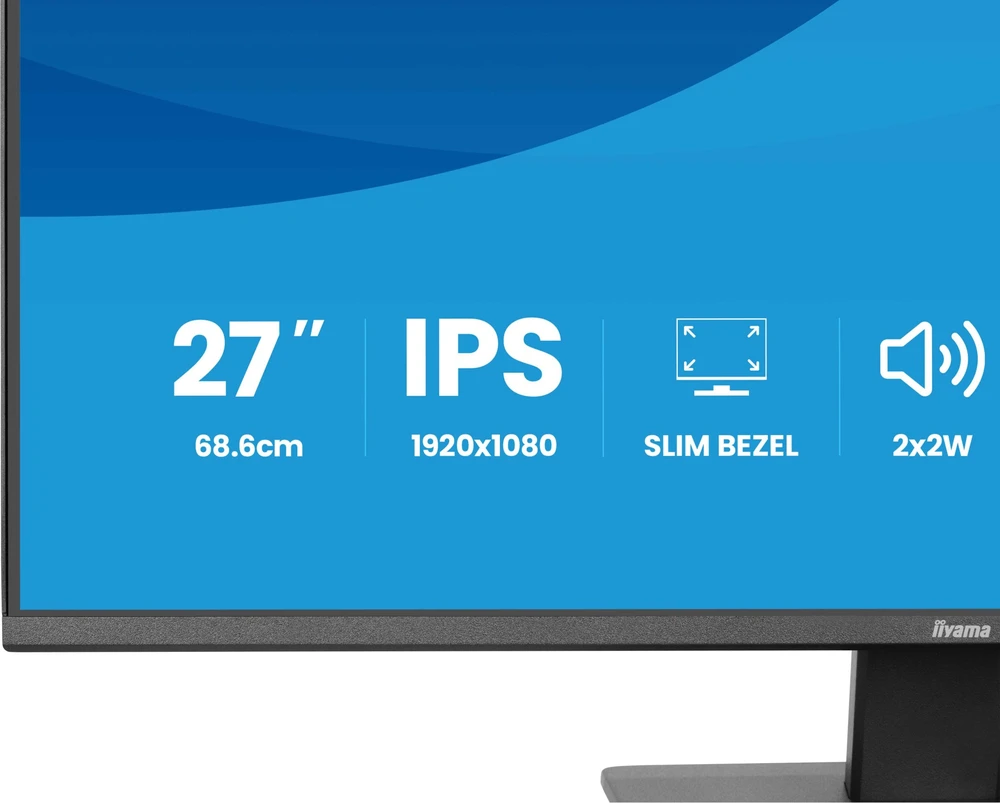 Monitorius iiyama ProLite X2793HSU-B1 - 120Hz | Full HD | IPS | 27" | 1ms