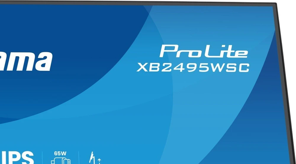 iiyama ProLite XB2495WSC-B1 kompiuterio monitorius 61,2 cm (24,1") 1920 x 1200 px WUXGA LED Juoda