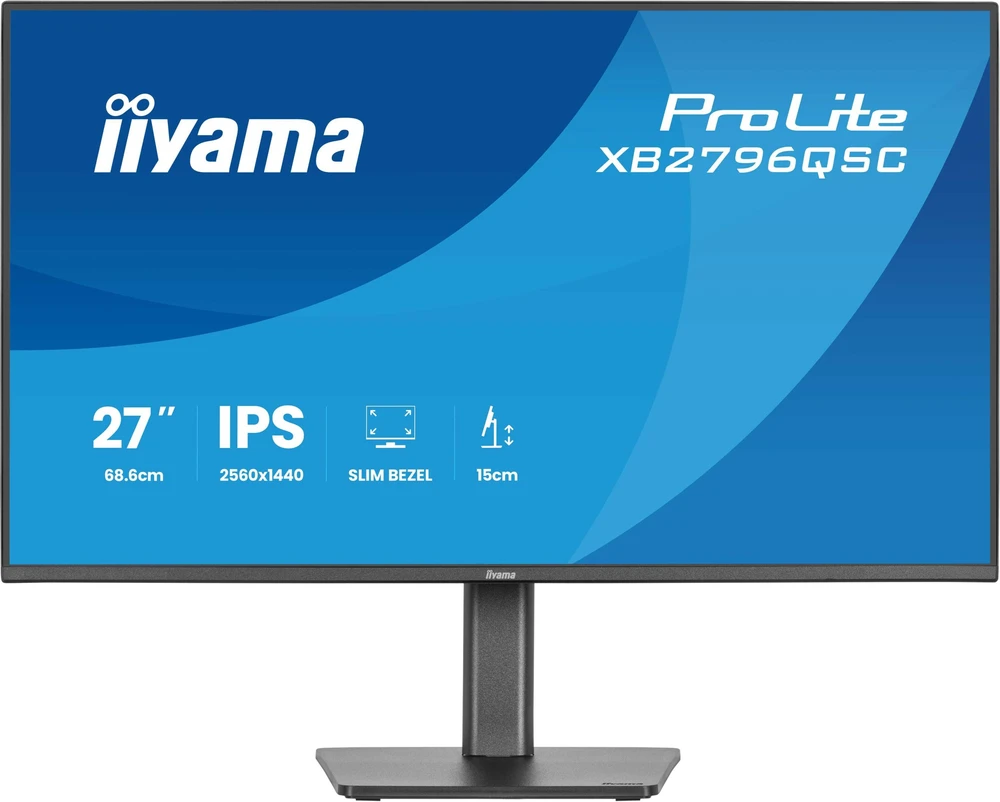 Monitorius iiyama XB2796QSC-B1 - 75Hz | Full HD | IPS | 27''