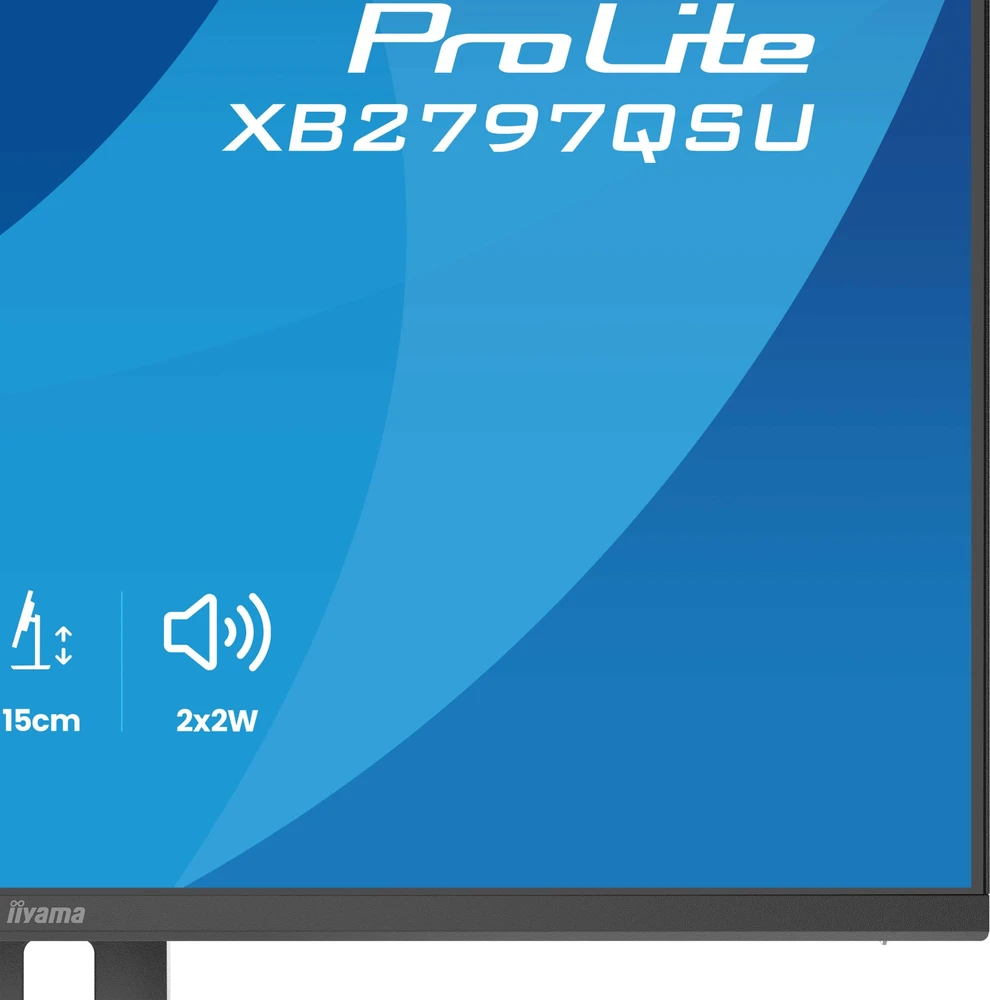 Monitorius iiyama ProLite XB2797QSU-B1 - 75Hz | QHD | IPS | 27" | 1ms
