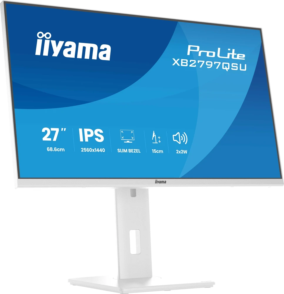 Monitorius iiyama ProLite XB2797QSU-W1 - 75Hz | QHD | IPS | 27" | 1ms