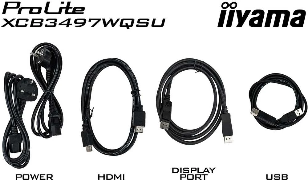 Monitorius iiyama ProLite XCB3494WQSU-B1 | 120Hz | UWQHD | 34'' | VA | 0,4 ms