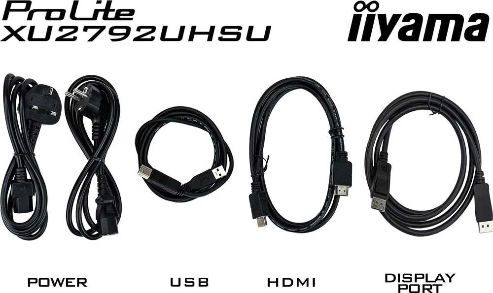 Monitorius iiyama ProLite XU2792UHSU-B6 - 60Hz | 4K | 27'' | IPS | 4ms