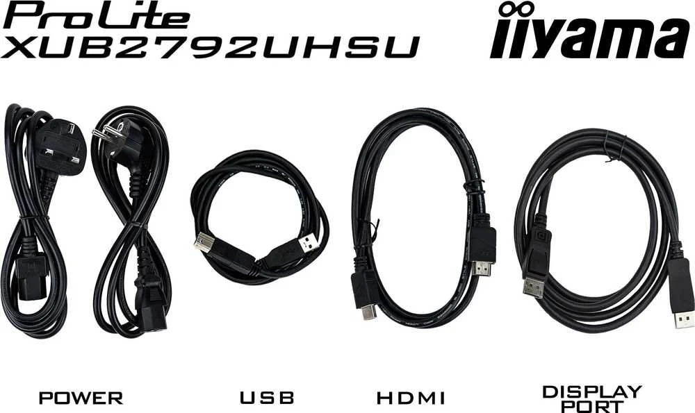 Monitorius iiyama ProLite XUB2792UHSU-B6- 60Hz | 4K | 27'' | IPS | 4ms