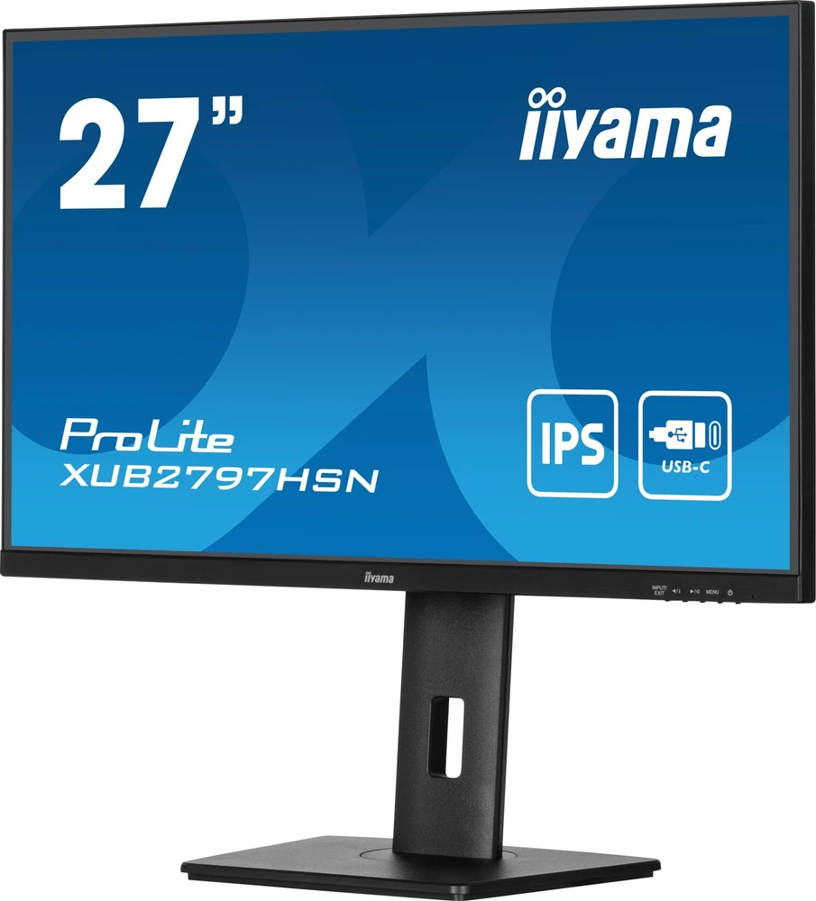 Monitorius „iiyama ProLite XUB2797HSN-B2“ – 100 Hz | „Full HD“ | 27 colių | IPS | 1 ms + „Norton Small Business“