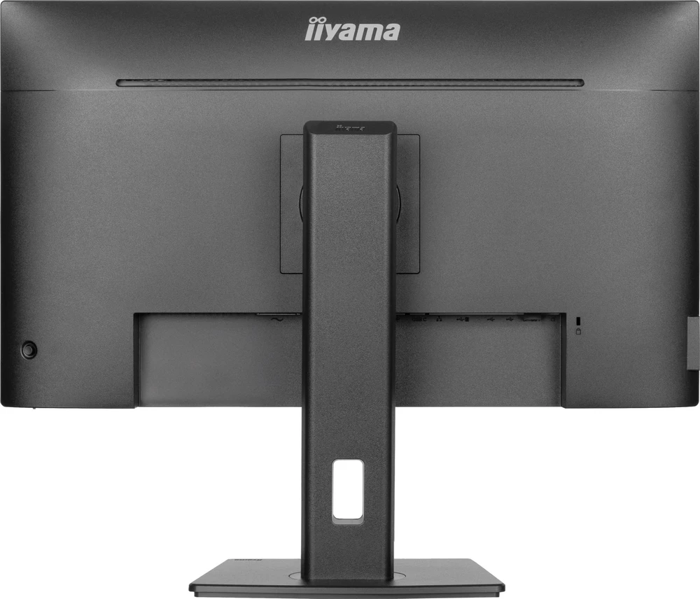 Monitorius IIYAMA XUB2797UHSNP-B1 27 colių IPS UHD 350cd/m2 4ms 15cm aukščio kor. Stovas HDMI DP USB-C doko LAN garsiakalbiai