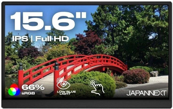 Monitorius Nezatříděno JAPANNEXT 40,6 cm JN-MD-i156F-T-LE mHDMI/USB-C M-Touch FHD