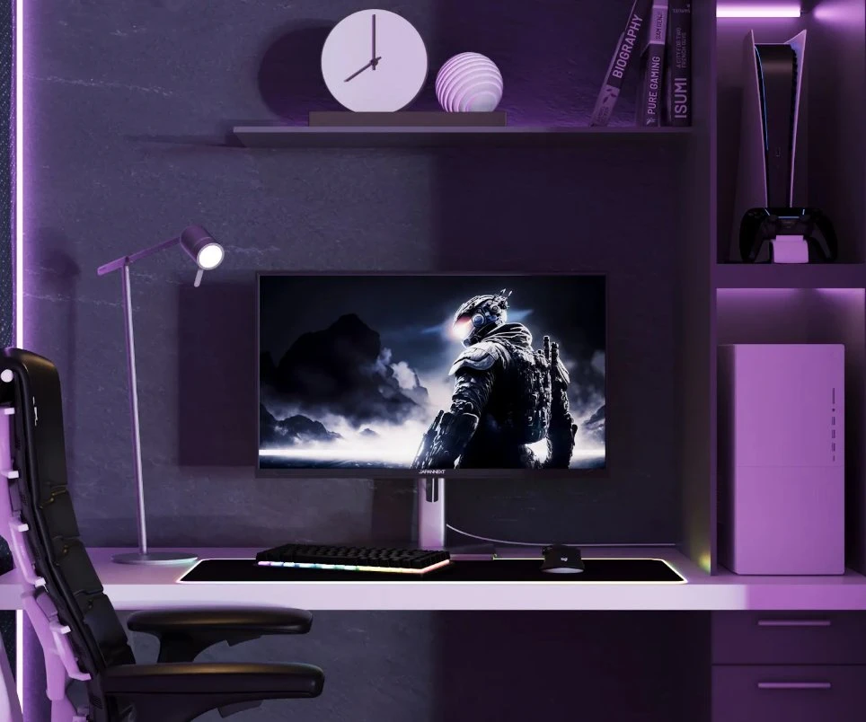 Carruzzo JAPANNEXT JN-IPS245G320F-HSP kompiuterio monitorius 62,2 cm (24.5″) 1920 x 1080 pikseliai „Full HD“ LCD Juoda
