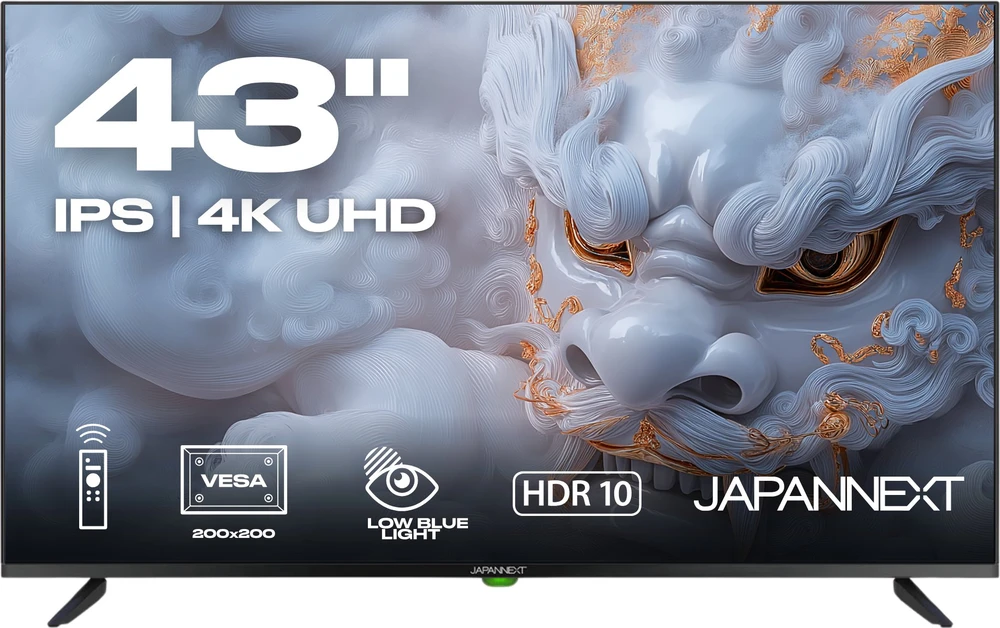 Monitorius JAPANNEXT 109,2 cm JN-IPS430UHD60F 16:9 3x HDMI UHD