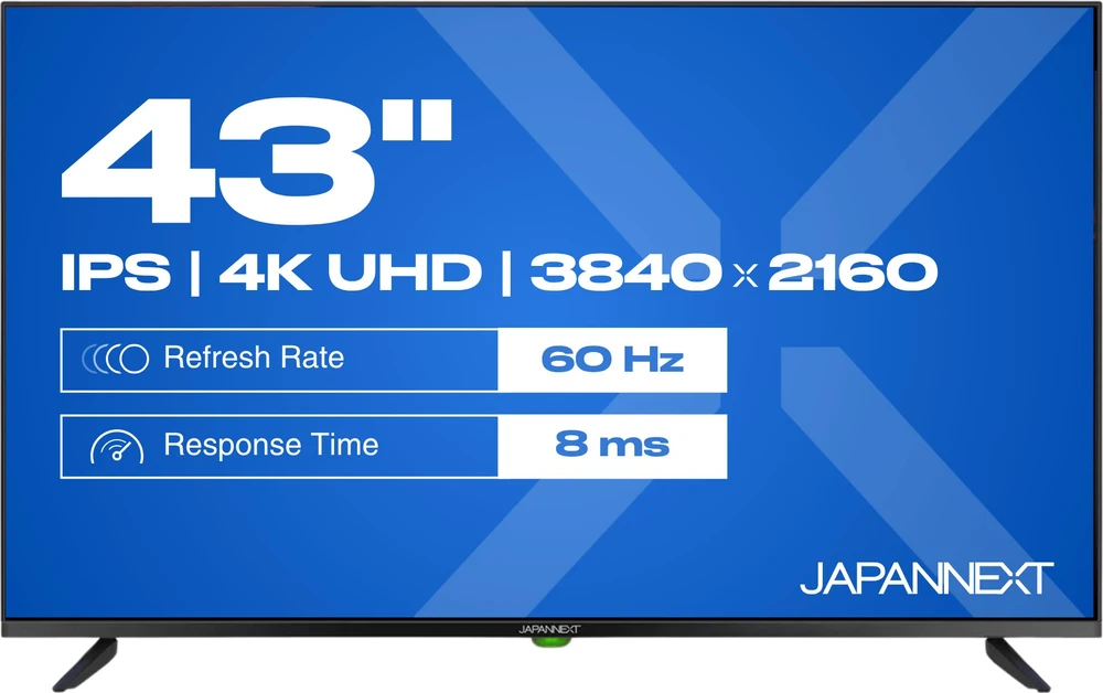 Monitorius JAPANNEXT 109,2 cm JN-IPS430UHD60F 16:9 3x HDMI UHD