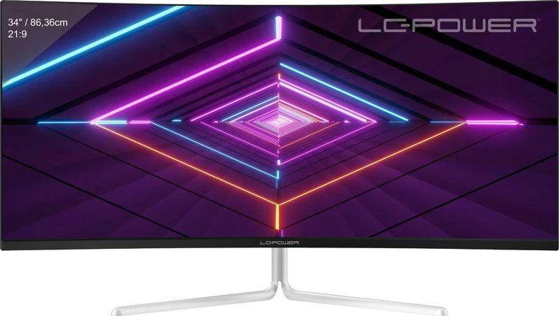 Monitorius LC-Power 86,36 cm (34") AE234 VA + DP + HDMI
