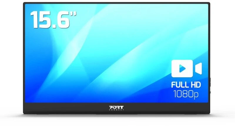 Monitorius „Port Designs PORT CONNECT Nomad“ ekranas, „Full HD LCD“, 15,6 colio
