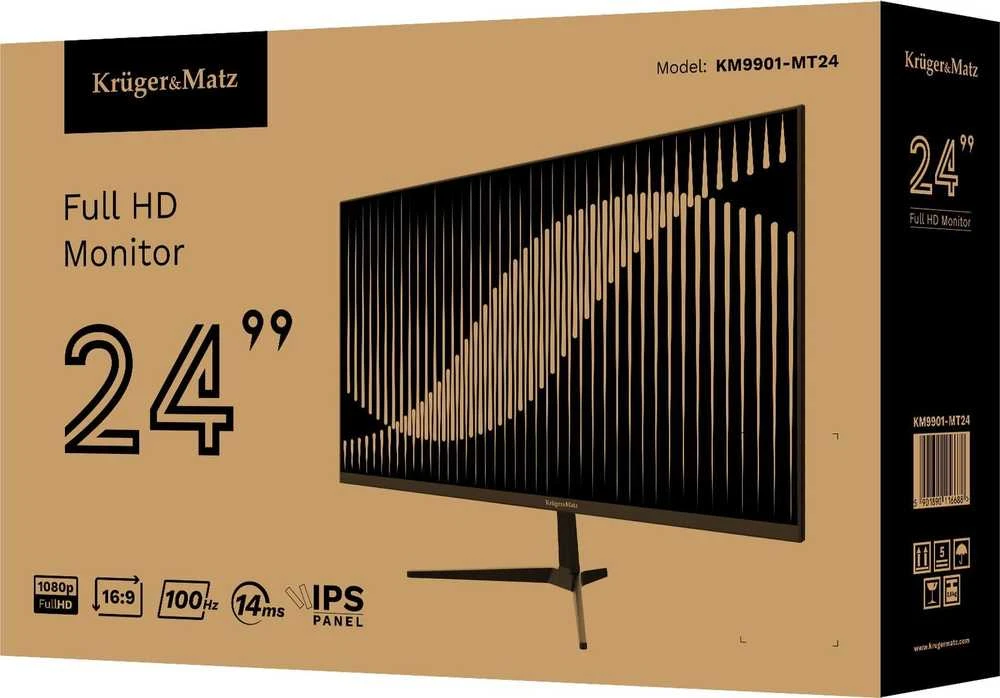 Kruger & Matz monitorius 24" 100Hz