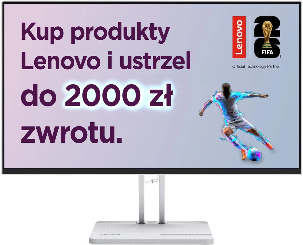 Monitorius Lenovo L24-45 23.8" FHD 144Hz 250 nits 4 ms AG HDMI VGA Cloud Pilkas