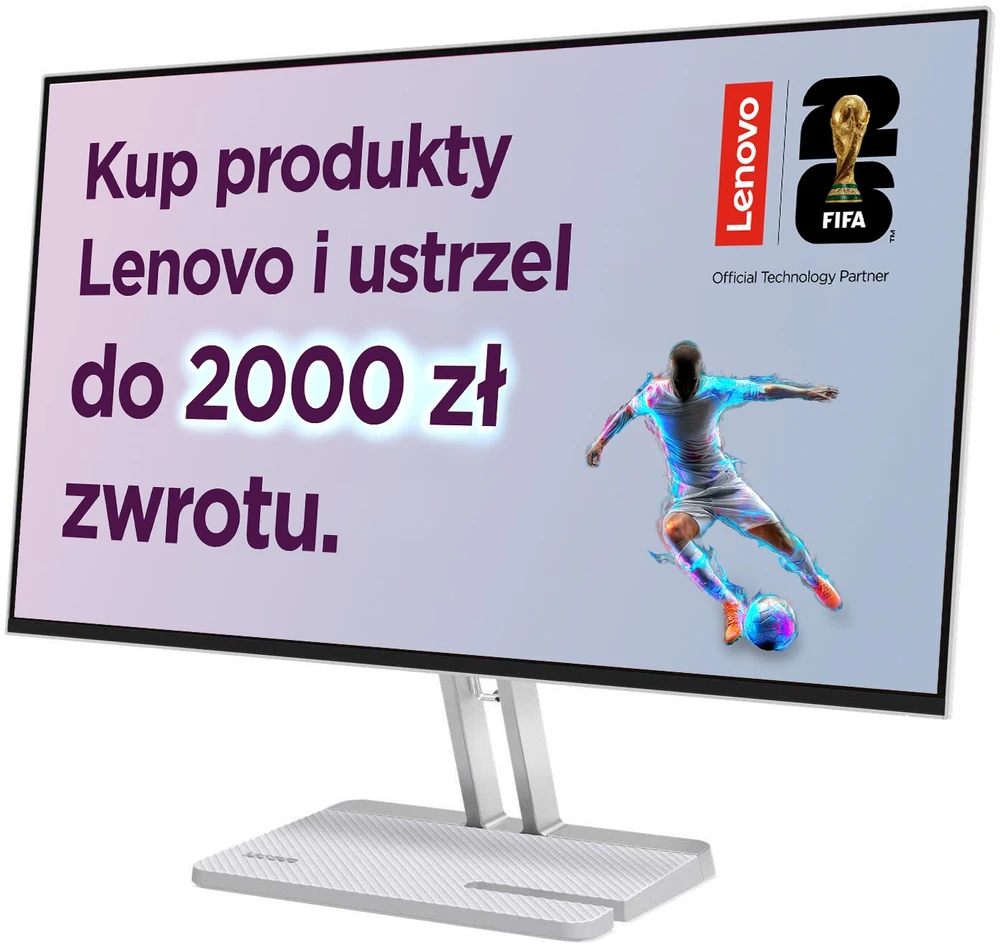 Lenovo L27-45 computer monitorius 68.6 cm (27") 1920 x 1080 pikselių Full HD LED Pilkas