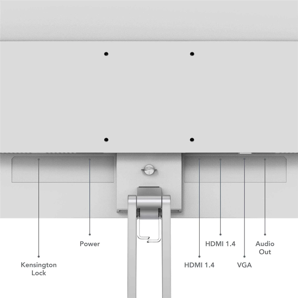 Lenovo L27-45 computer monitorius 68.6 cm (27") 1920 x 1080 pikselių Full HD LED Pilkas