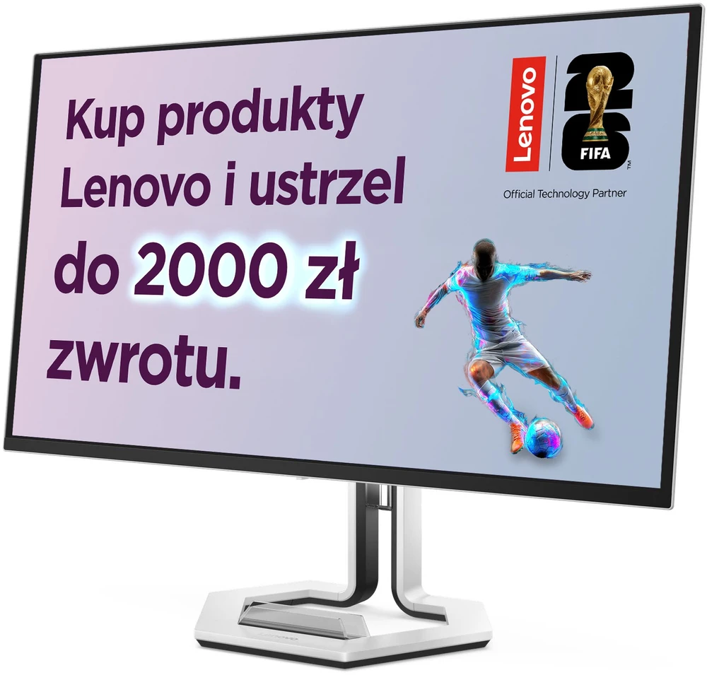 Lenovo Legion Pro 27UD-10 computer monitorius 67.3 cm (26.5") 3840 x 2160 pikselių 4K Ultra HD QD-OLED Juodas, Pilkas