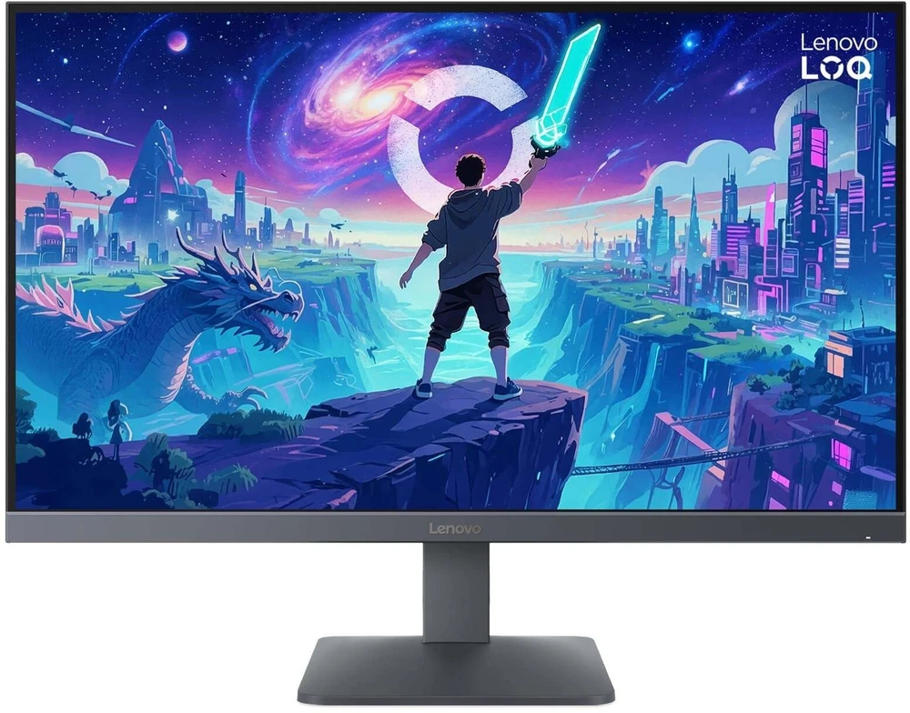 Monitorius Lenovo | LOQ 27Q-10 | 27 " | IPS | QHD | 16:9 | 180 Hz | 0.5/1/2/3/4 ms | 2560 x 1440 pikselių | 300 cd/m² | 2 | Pilkas