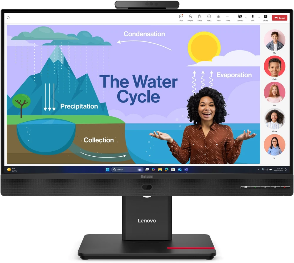 Lenovo Monitorius thinkvision t24d-4v 24 colių 64b7uat1eu