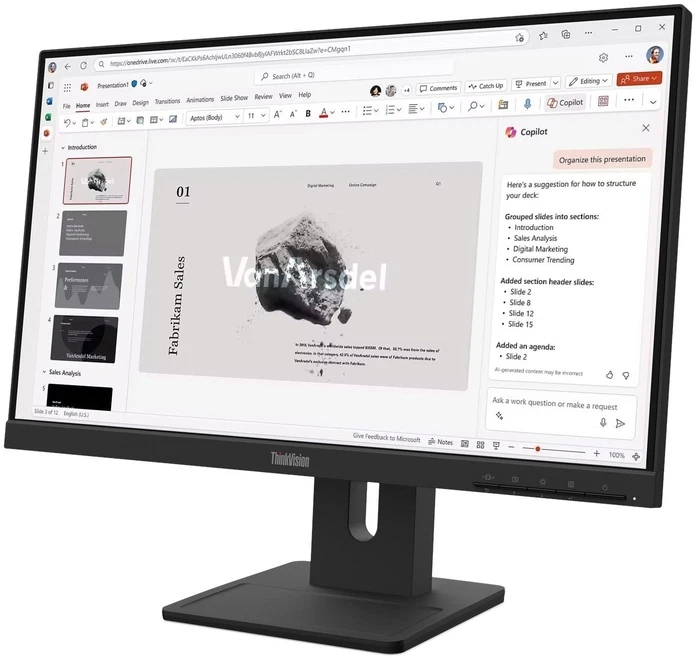 Monitorius Lenovo ThinkVision E22-40 (64C9MAT6EU)