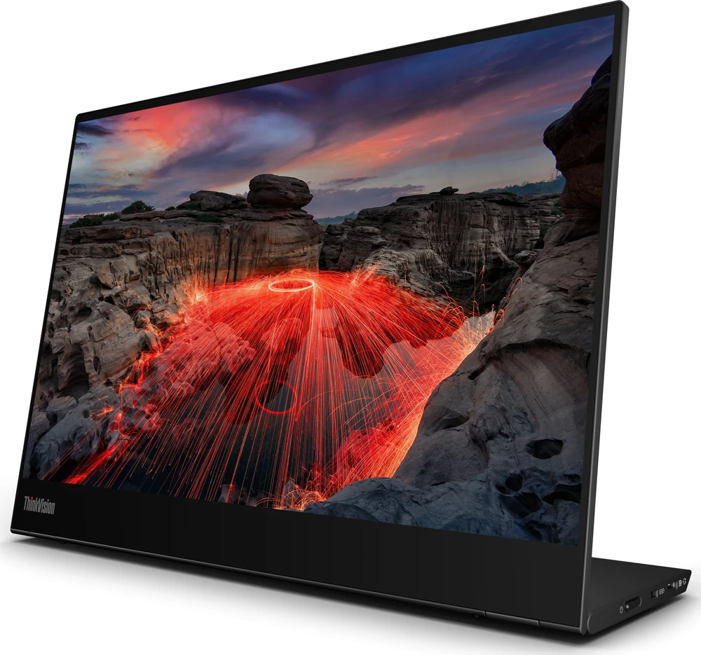 Monitorius Lenovo ThinkVision M14t Gen 2/14colių/IPS/WLED/16:10/2240x1400/300 cd/m²