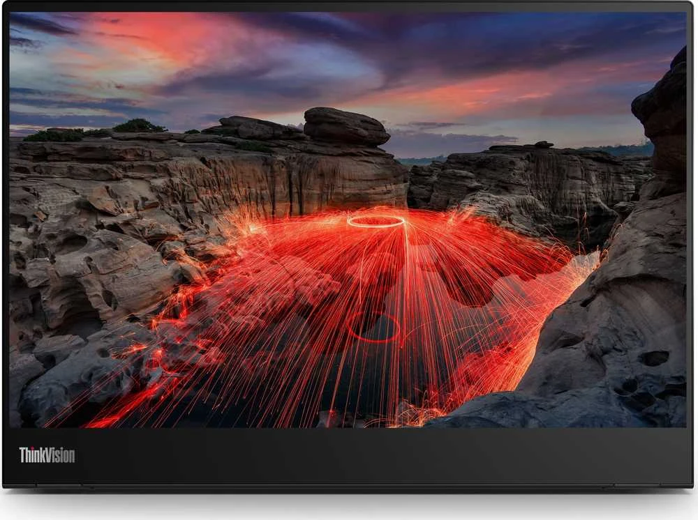 Monitorius Lenovo ThinkVision M14t Gen 2/14colių/IPS/WLED/16:10/2240x1400/300 cd/m²