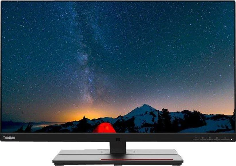 Monitorius Lenovo | ThinkVision | P27u-20 | 27 " | IPS | 4K UHD | 16:9 | 60 Hz | 4 ms | 3840 x 2160 | 450 cd/m² | HDMI jungtys quantity 2 | Raven Juodas | Garantija 36 mėn.