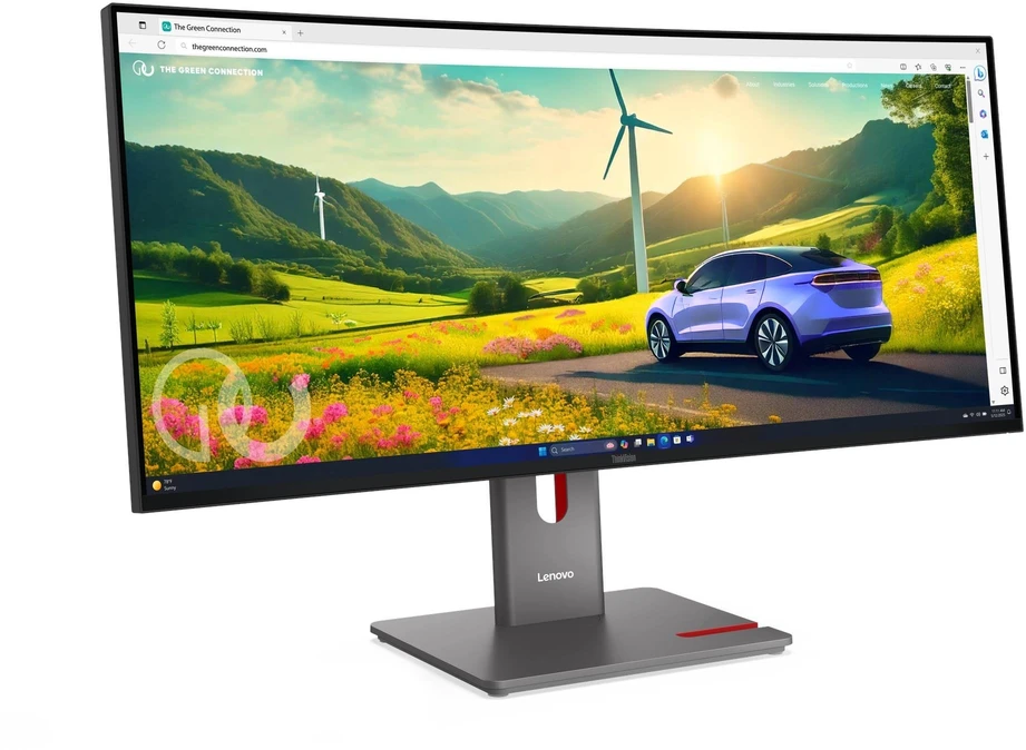 Lenovo ThinkVision P34WD-40 computer monitorius 86.4 cm (34") 3440 x 1440 pikselių Wide Quad HD LCD Juodas