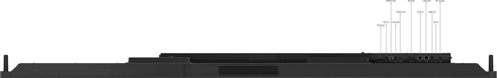 „Lenovo ThinkVision T75“ 75 colių LFD monitorius su kamera ir MD80