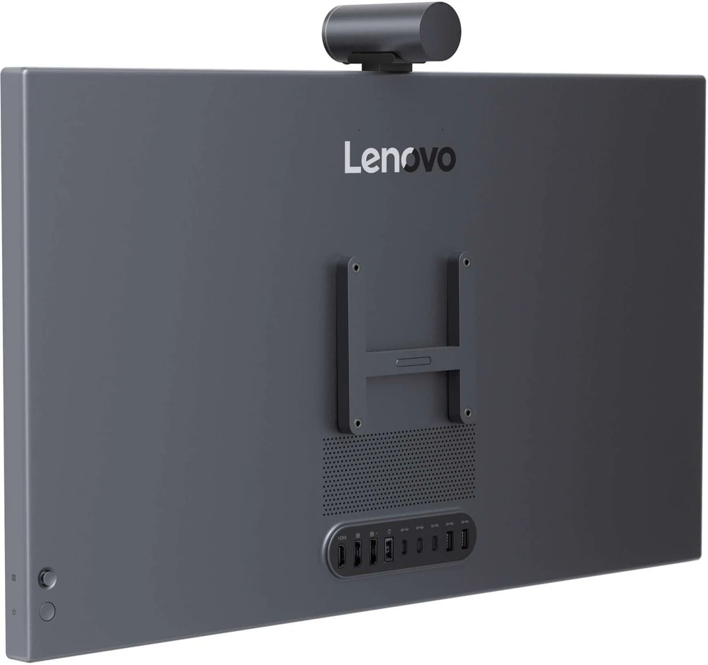 Monitorius „LENOVO YOGA PRO 27UD-10“ 26,5 colio QD-OLED (3840X2160) 120Hz / 250nits / 0,03ms / 99 % SRGB, 99 % DCI-P3, 96 % ADOBE® RGB / modulinė kamera su „SONY IMX678 CMOS“ / 4 USB-C / 2 USB-A / HDMI 2.1 / DP 1.4 (3 metų garantija)